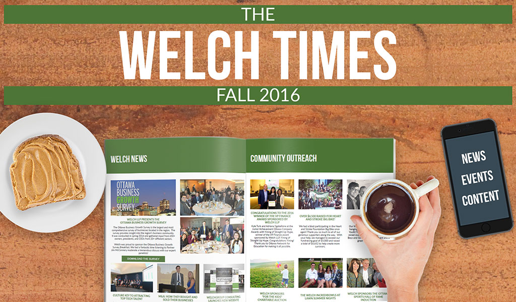 Welch Times - Fall 2016