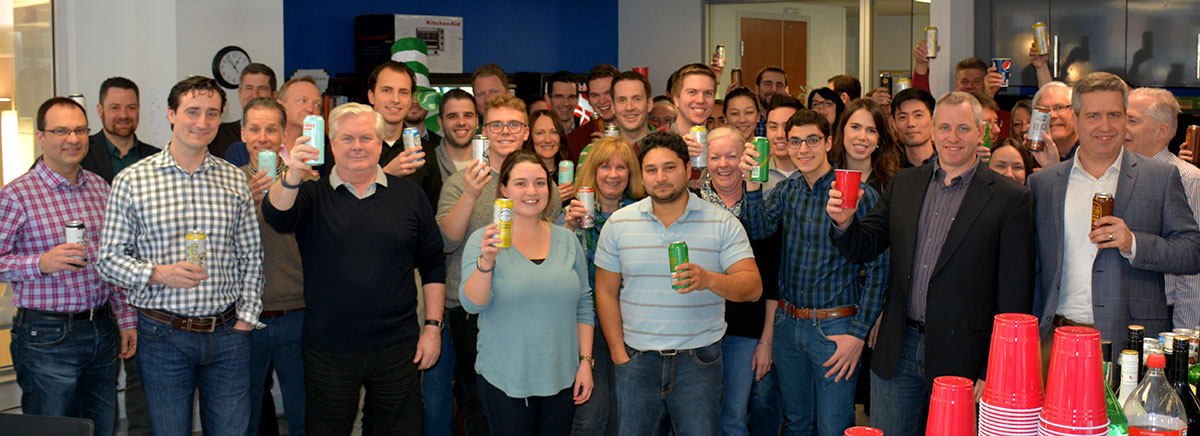 100 beers for a 100 years group photo