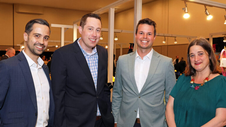Brendan, Bryden, Josh at the Wabano Gala